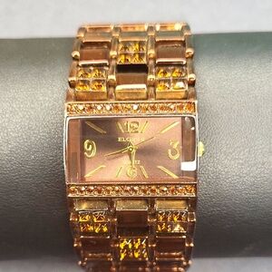 Gold Quartz Watch